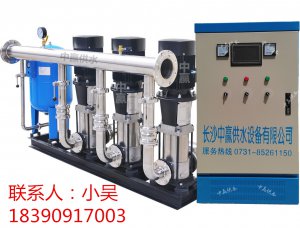 變頻自動供水設備改造農(nóng)村飲水工程精確控制智能供水初見成效